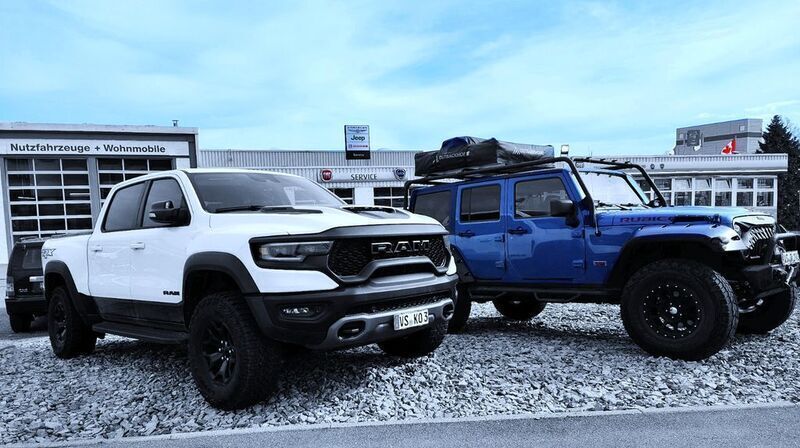 Weiß Gebraucht 2021 Dodge Ram Abholung | 93.000 € (Superpreis) - Bild 1/4