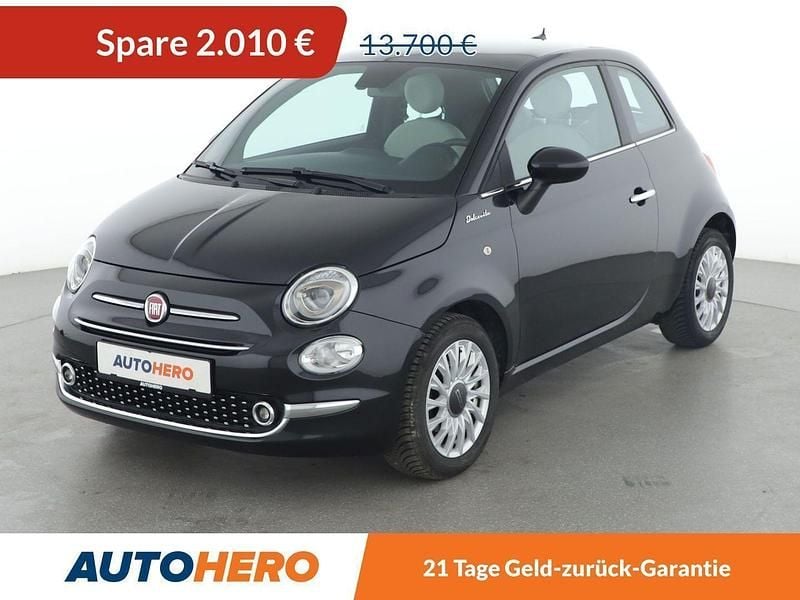 Schwarz Gebraucht 2021 Fiat 500 Dolcevita Limousine | 11.690 € (Guter Preis) - Bild 1/3