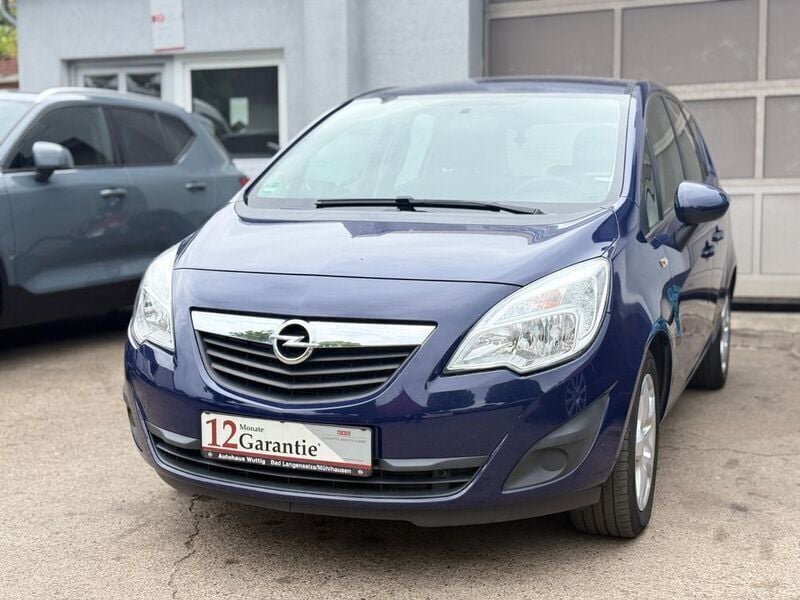 Blau Gebraucht 2012 Opel Meriva Edition Van / Kleinbus | 4.999 € (Fairer Preis) - Bild 1/4