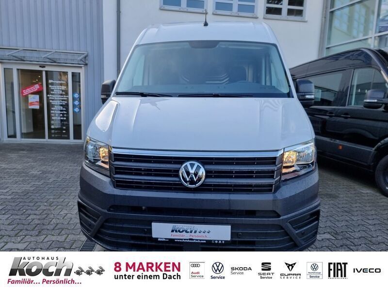 ["weiß", "candyweiß"] Gebraucht 2023 VW Crafter S Van | 38.790 € (Fairer Preis) - Bild 1/4