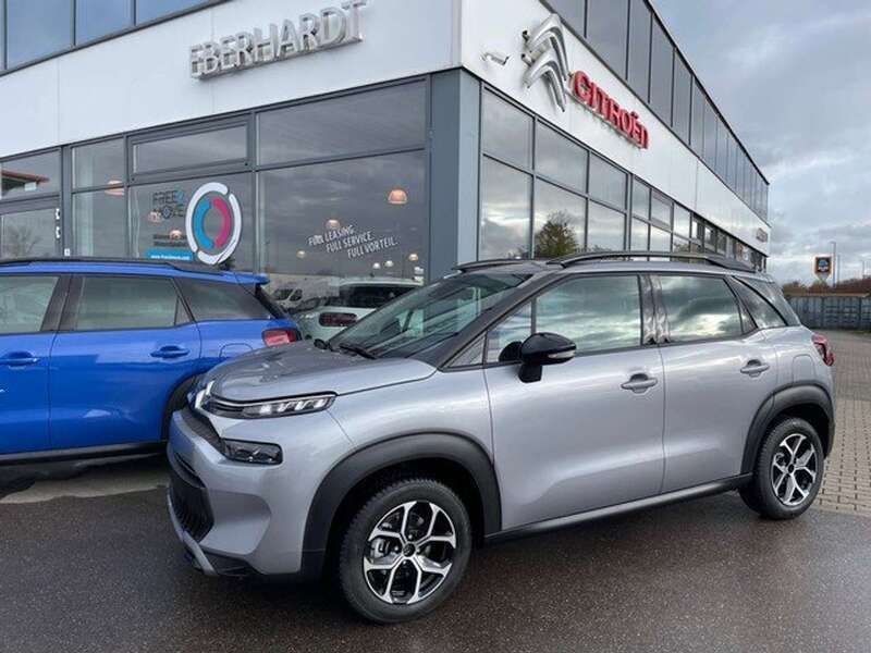 Stahl grau Gebraucht 2023 Citroën C3 Aircross PureTech SUV | 22.888 € (Teuer) - Bild 1/4