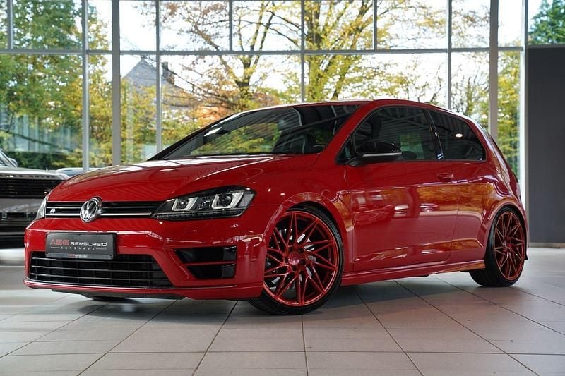 Rot Gebraucht 2016 VW Golf R Coupé | 19.900 € (Fairer Preis) - Bild 1/3