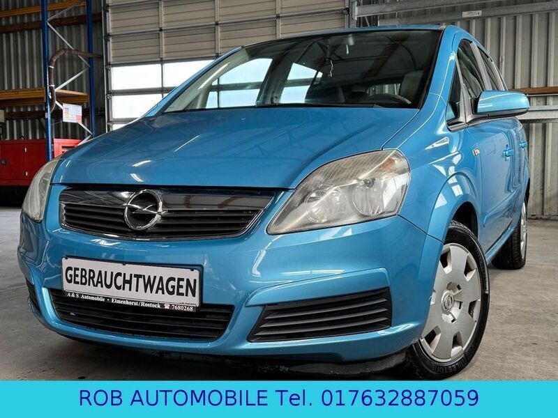 Blau Gebraucht 2006 Opel Zafira Edition Van / Kleinbus | 1.980 € (Guter Preis) - Bild 1/4