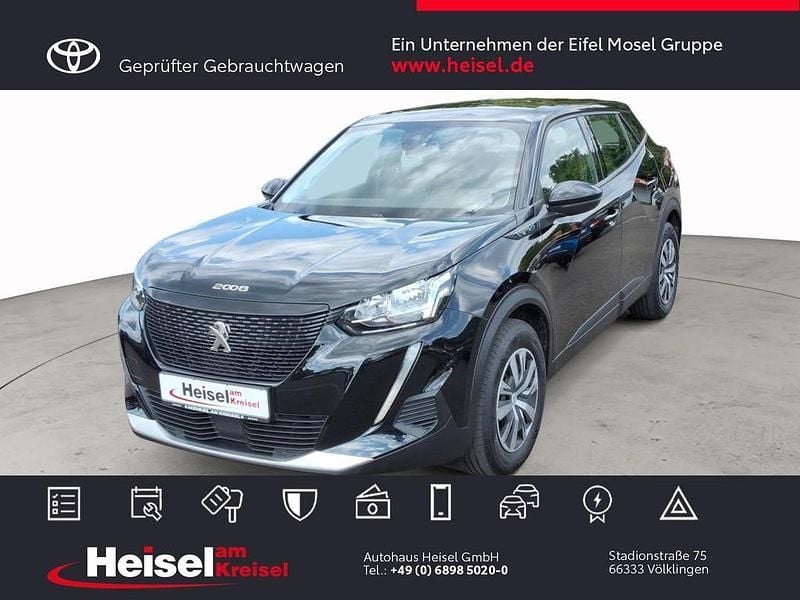 Perla nera schwarz Gebraucht 2022 Peugeot e-2008 Active SUV | 16.690 € (Superpreis) - Bild 1/4