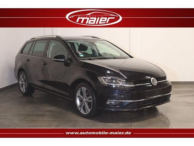 Schwarz Gebraucht 2017 VW Golf VII Comfortline Kombi | 9.900 € (Superpreis) - Bild 1/4