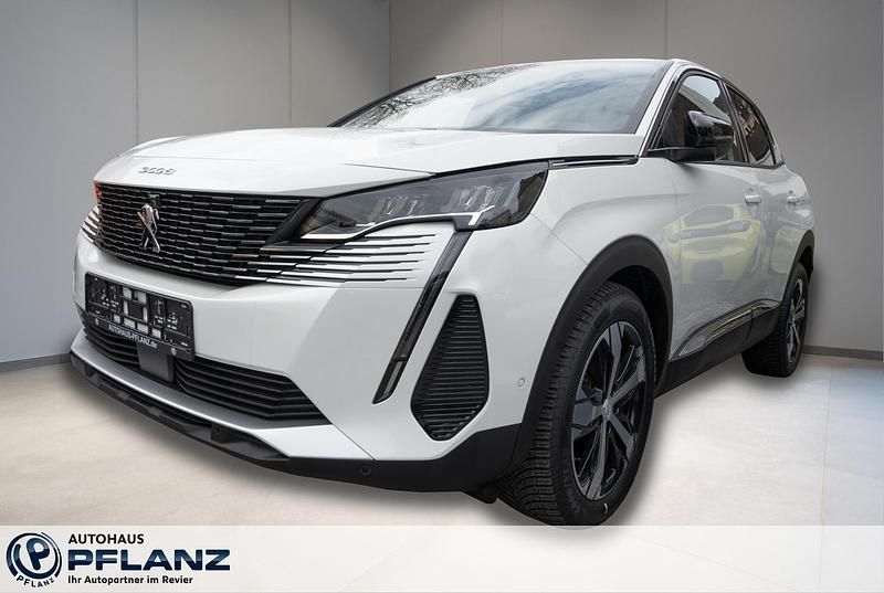 Weiss Gebraucht 2021 Peugeot 3008 Allure SUV | 23.885 € (Fairer Preis) - Bild 1/4