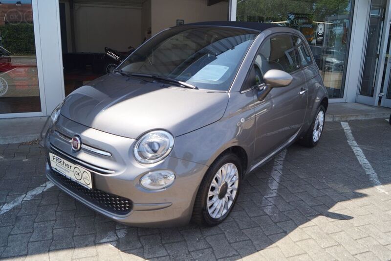 Grau Gebraucht 2019 Fiat 500 Lounge Cabrio | 12.900 € (Etwas zu teuer) - Bild 1/4