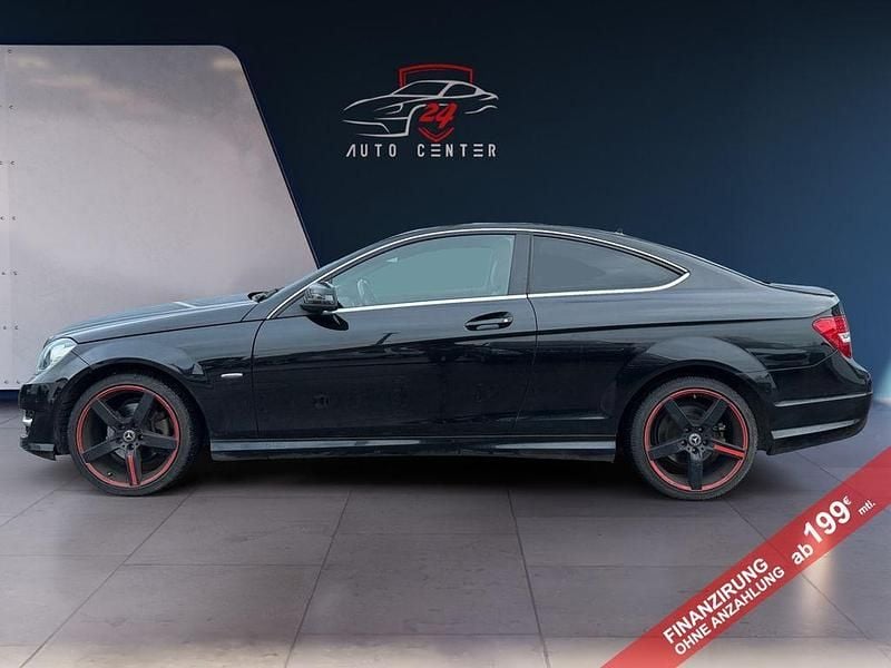 Gebraucht Mercedes C220 AMG line 170 PS (125 kW) 2015 Schwarz Coupé
