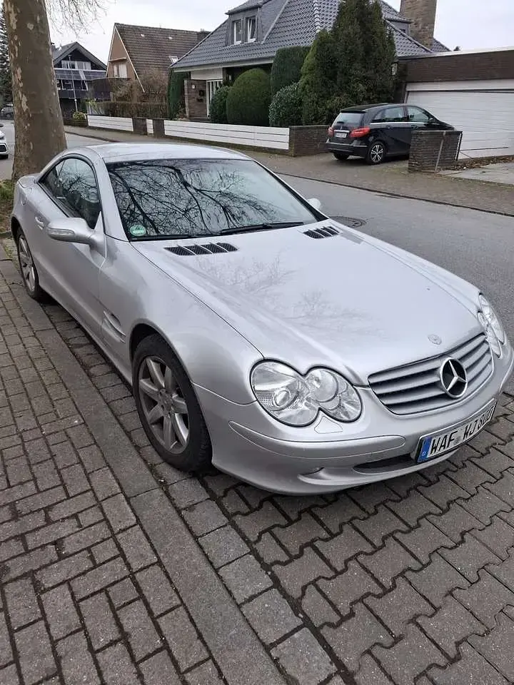 Gebraucht Mercedes SL350 Edition 245 PS (180 kW) 2004 Silber Cabrio