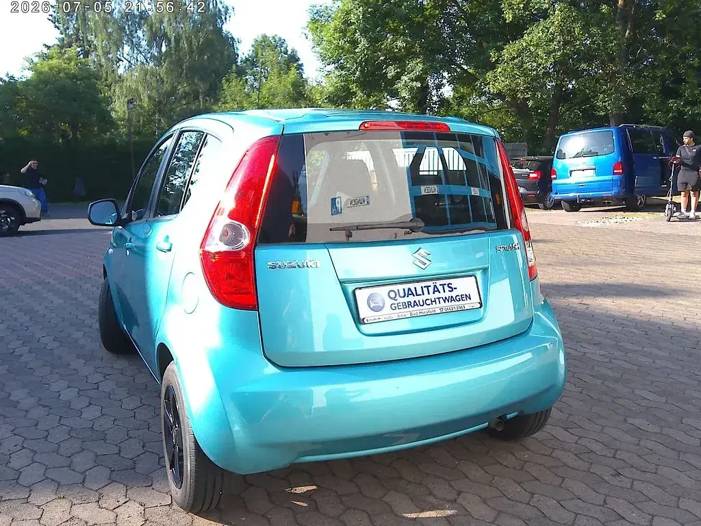 Gebraucht Suzuki Splash Club 65 PS (47 kW) 2009 Blau Kleinwagen