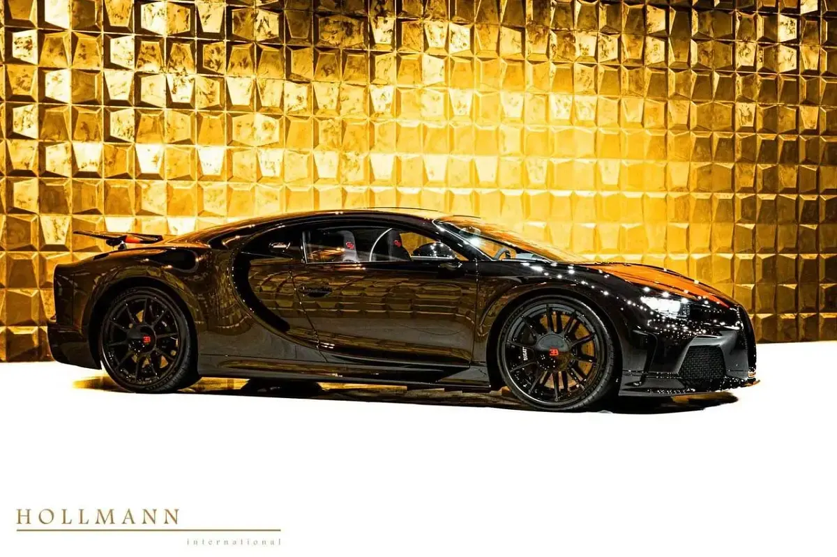 Gebraucht Bugatti Chiron 2021 Exposed jet black carbon Coupé