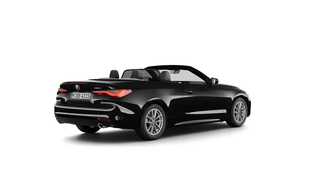 Neu BMW 420 Cabriolet Sport Line 184 PS (135 kW) 2025 Schwarz uni Cabrio