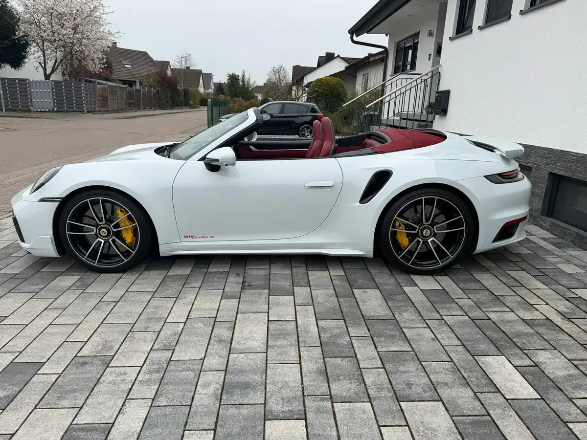 Gebraucht Porsche 911 Turbo S Cabriolet 650 PS (478 kW) 2023 Weiß Cabrio