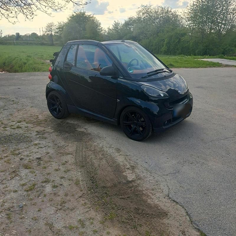 Gebraucht Smart ForTwo Cabrio 84 PS (61 kW) 2008 Schwarz Cabrio