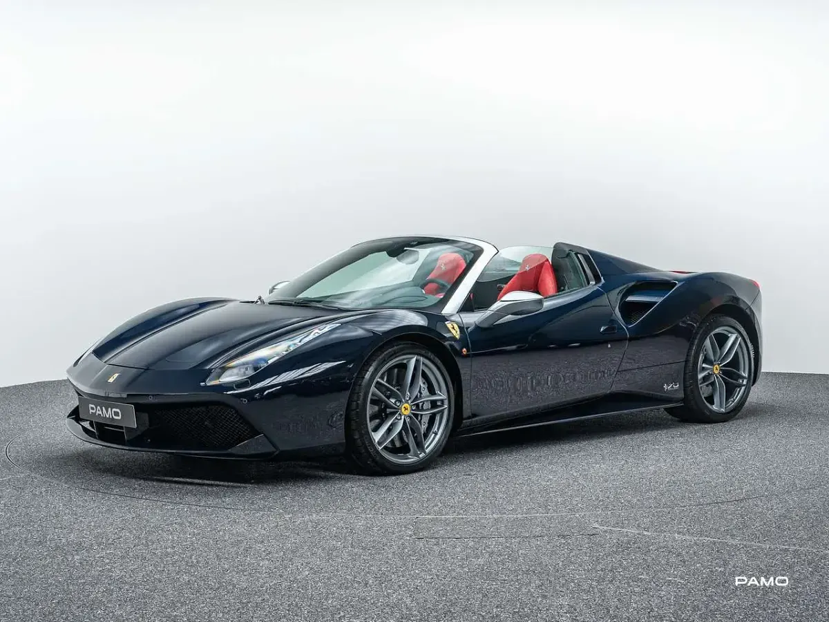 Gebraucht Ferrari 488 670 PS (492 kW) 2017 Blau Cabrio