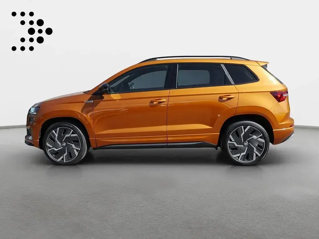 Gebraucht Skoda Karoq SportLine 190 PS (139 kW) 2022 Phoenixorange metallic SUV