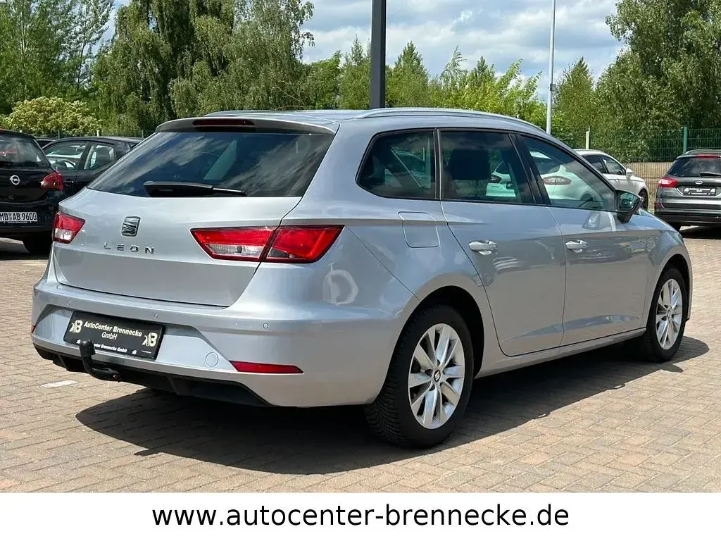 Gebraucht Seat Leon ST Style 125 PS (91 kW) 2018 Silber Kombi
