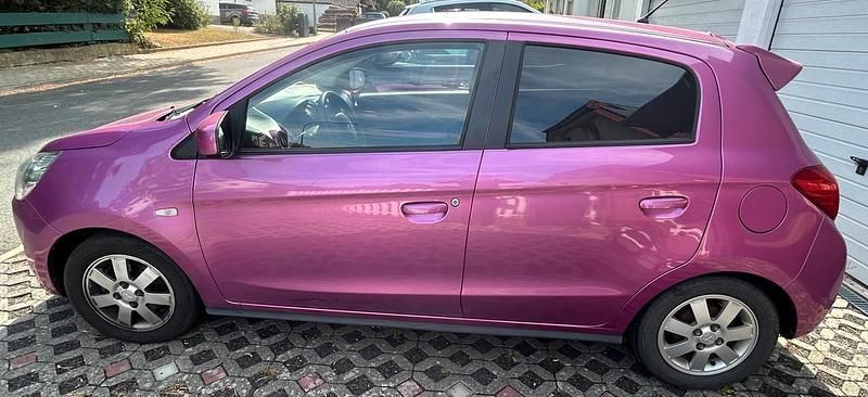 Violet Gebraucht 2014 Mitsubishi Space Star Limousine | 5.800 € (Fairer Preis) - Bild 1/4