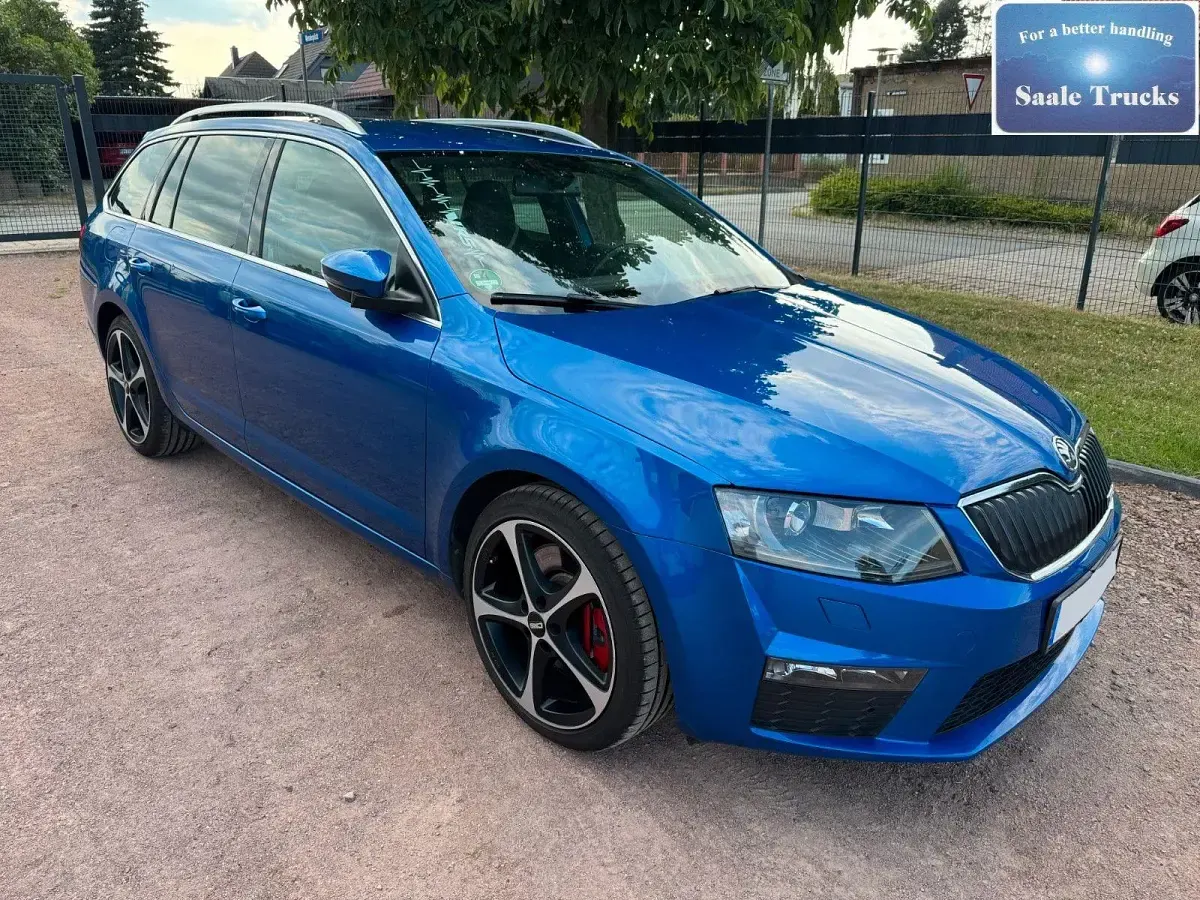 Gebraucht Skoda Octavia RS 220 PS (161 kW) 2014 Blau Kombi