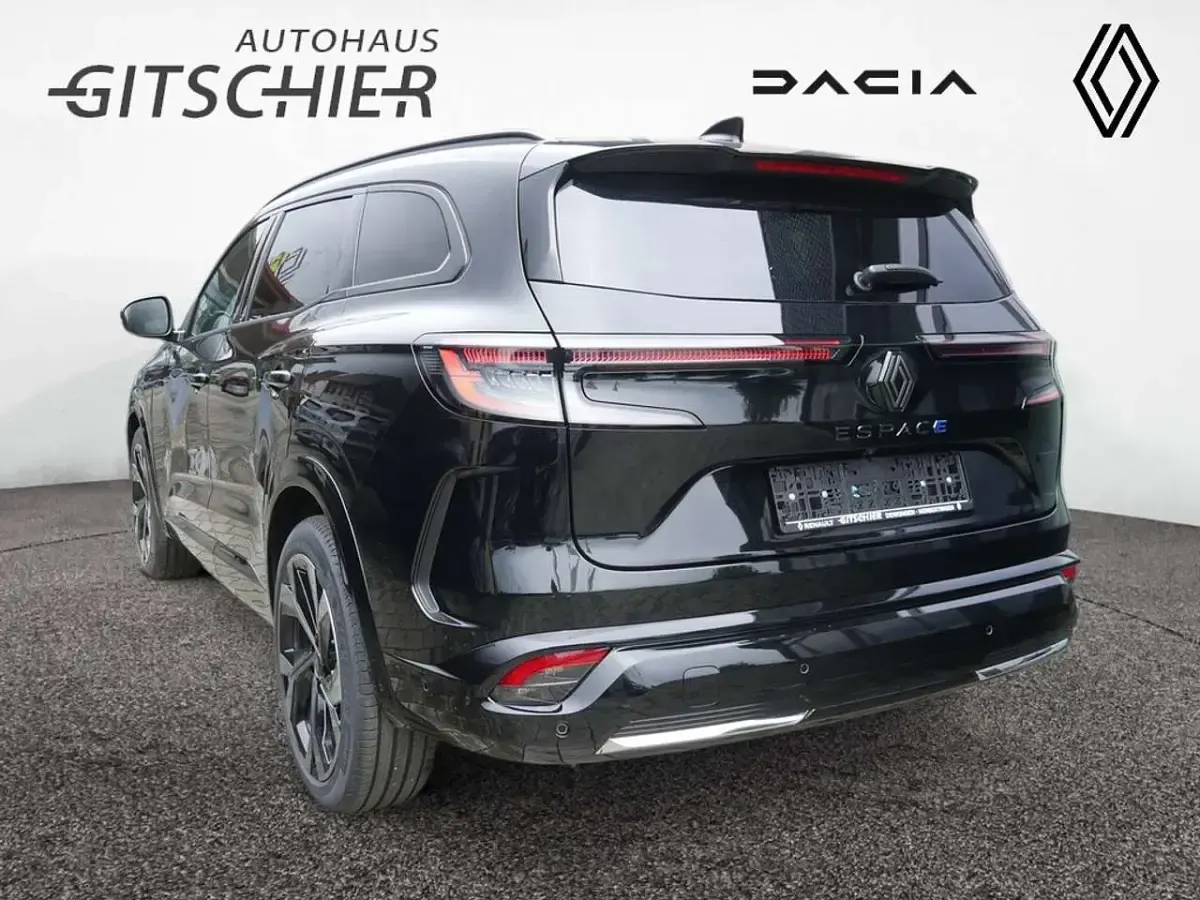 Neu Renault Espace Esprit Alpine 200 PS (147 kW) 2025 Black pearlschwarz metallic Van / Kleinbus
