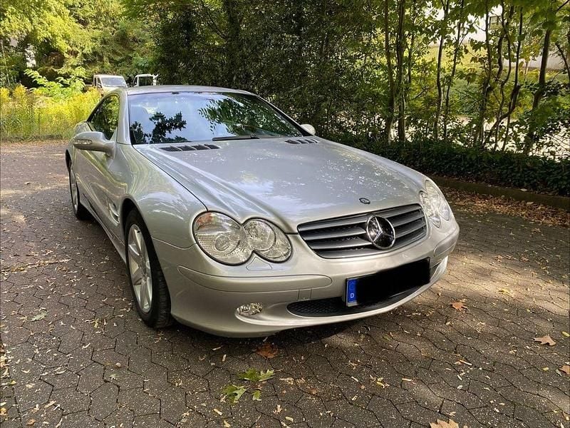 Gebraucht Mercedes SL500 306 PS (225 kW) 2002 Silber Cabrio