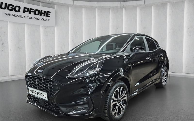 Schwarz Gebraucht 2024 Ford Puma Gen-E ST-Line SUV | 23.350 € - Bild 1/4