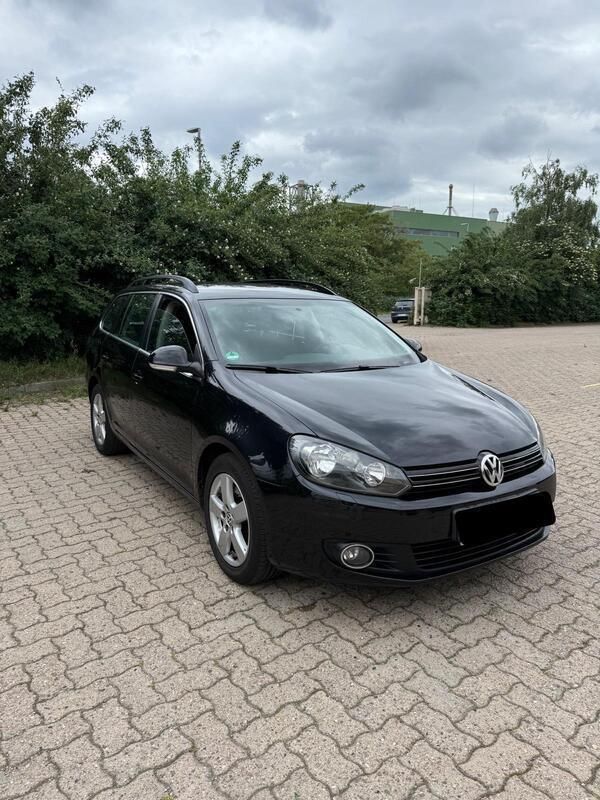 Schwarz Gebraucht 2011 VW Golf VI Kombi | 2.999 € (Guter Preis) - Bild 1/4