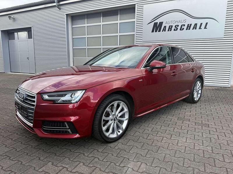 Matadorrot Gebraucht 2018 Audi A4 Design Limousine | 17.850 € (Fairer Preis) - Bild 1/4