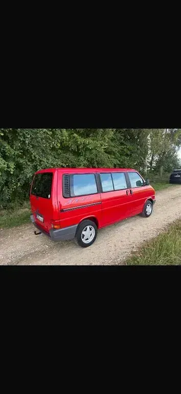 Gebraucht VW Multivan 75 PS (55 kW) 1995 Rot Van / Kleinbus