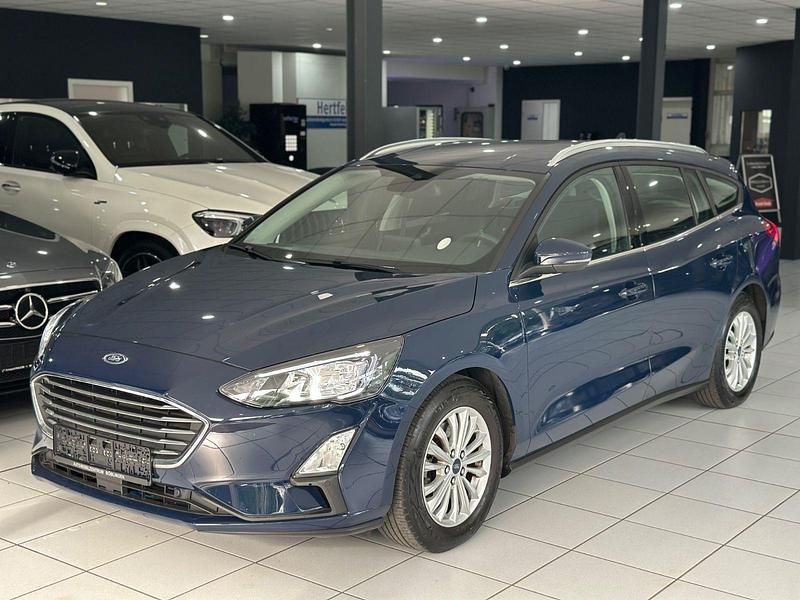Blau Gebraucht 2020 Ford Focus Titanium Kombi | 13.490 € (Guter Preis) - Bild 1/4