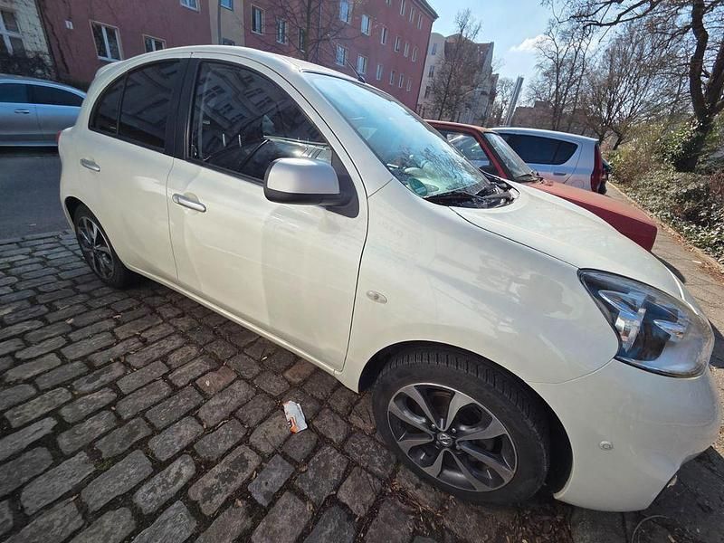 Gebraucht Nissan Micra N-TEC 80 PS (58 kW) 2016 Weiß Kleinwagen