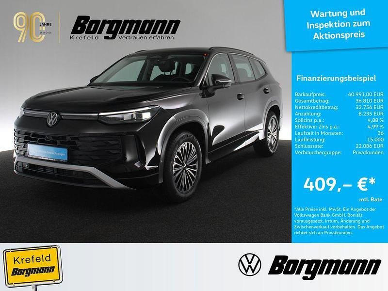Grenadillschwarz metallic (metallic) Gebraucht 2025 VW Tayron Life SUV | 40.991 € (Guter Preis) - Bild 1/3