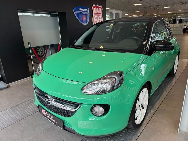 Grün Gebraucht 2016 Opel Adam Slam Kleinwagen | 7.990 € (Superpreis) - Bild 1/4