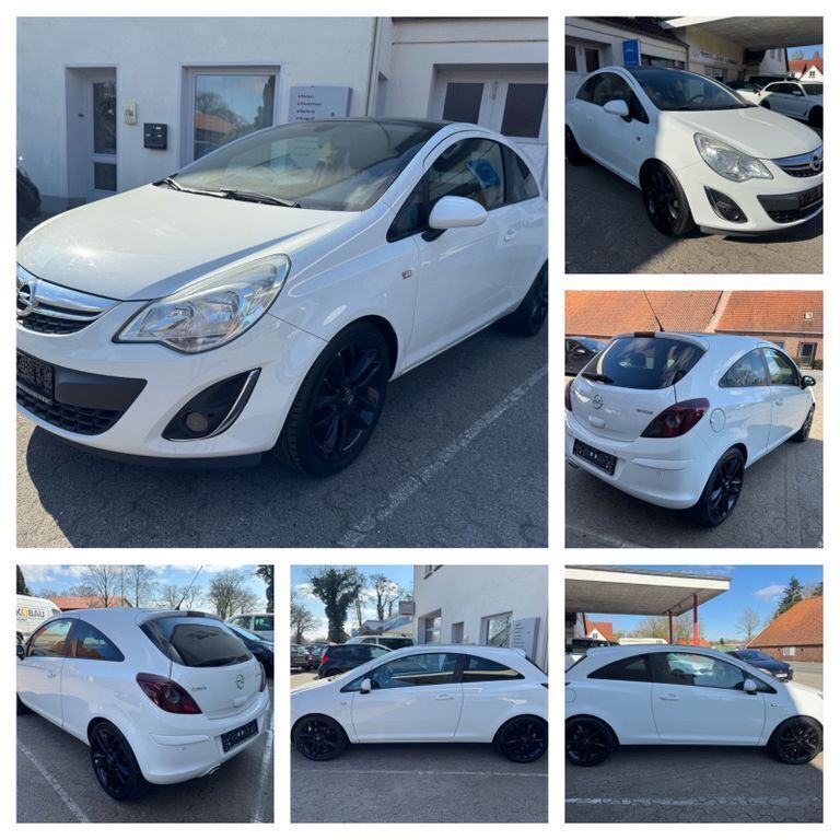 Second-hand Opel Corsa Color Edition 101 CP (74 kW) 2012 Alb Hatchback