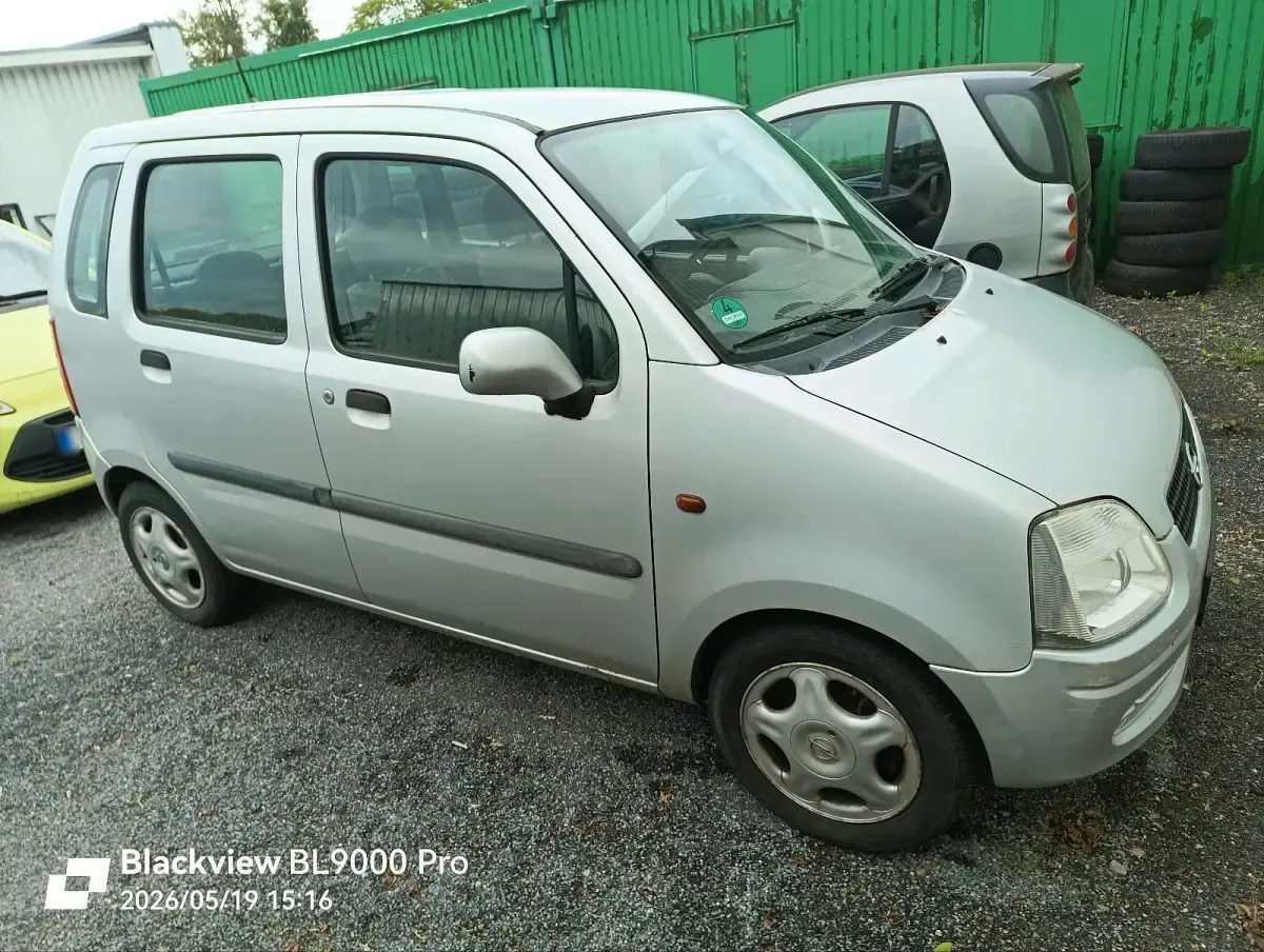 Gebraucht Opel Agila 2003 Silber Van / Kleinbus