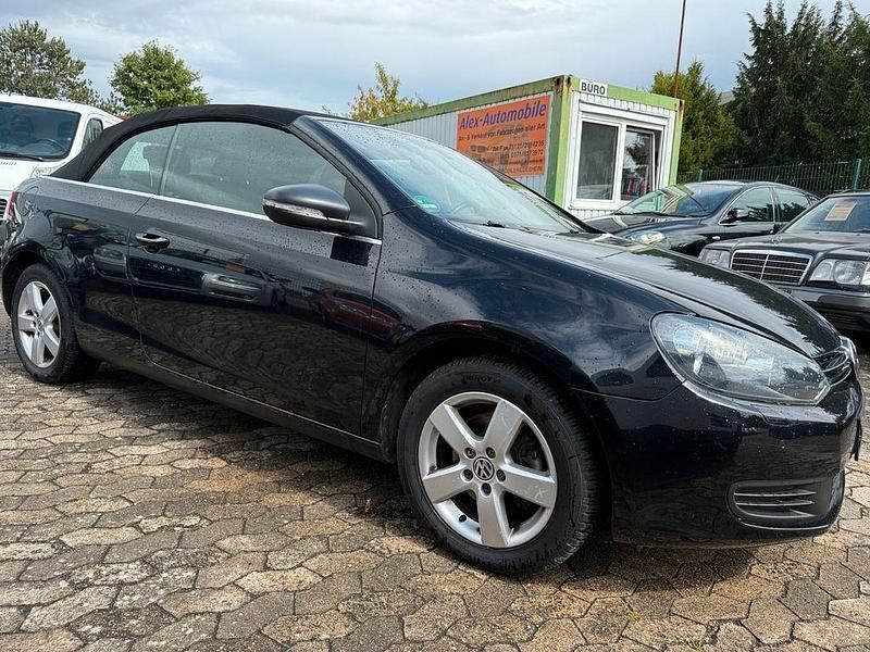 Gebraucht VW Golf Cabriolet 105 PS (77 kW) 2012 Schwarz Cabrio
