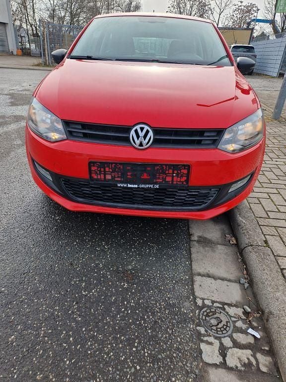Gebraucht VW Polo Trendline 60 PS (44 kW) 2010 Rot Kleinwagen