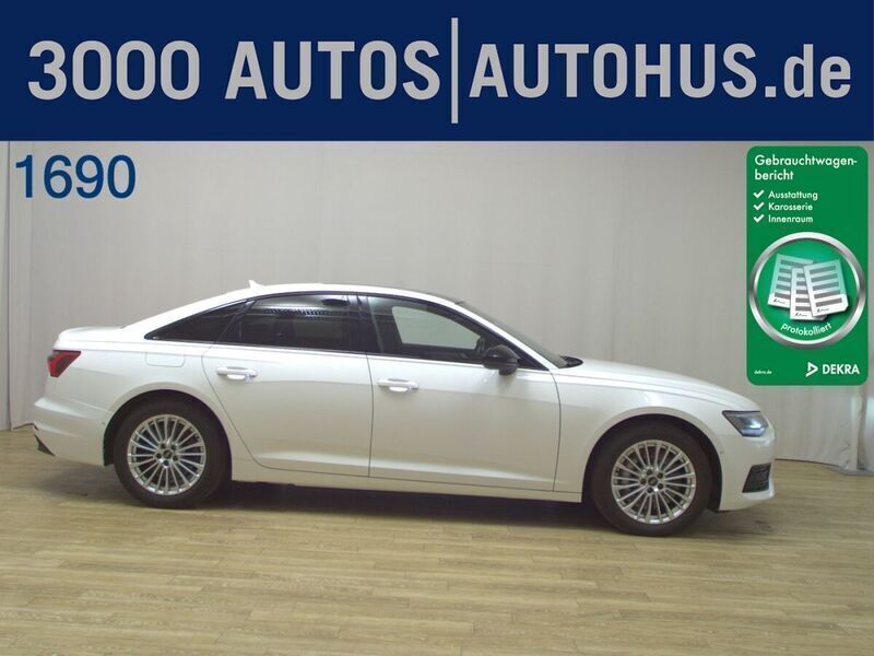 Weiss Gebraucht 2021 Audi A6 Design Limousine | 25.980 € (Guter Preis) - Bild 1/4