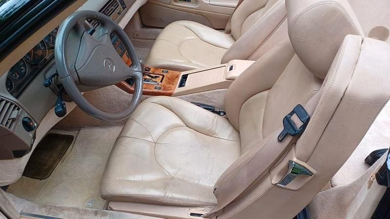 Gebraucht Mercedes SL500 306 PS (225 kW) 2000 Schwarz Cabrio