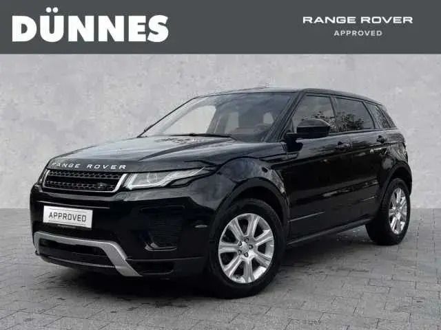 Schwarz (santorini black) Gebraucht 2017 Land Rover Range Rover evoque SE Dynamic Cabrio | 26.900 € (Fairer Preis) - Bild 1/3