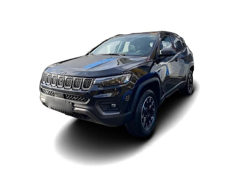 Schwarz Gebraucht 2021 Jeep Compass Trailhawk SUV | 29.049 € (Superpreis) - Bild 1/4
