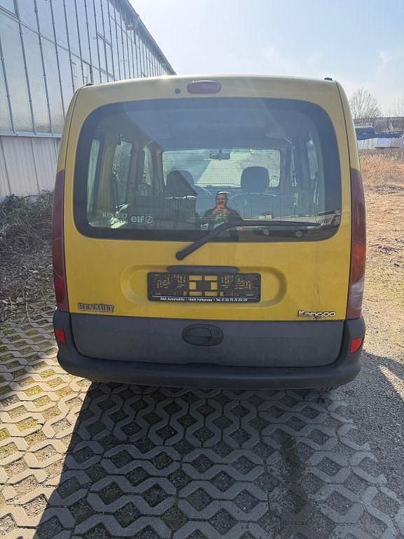 Gebraucht Renault Kangoo Basis 75 PS (55 kW) 2001 Gelb Van / Kleinbus