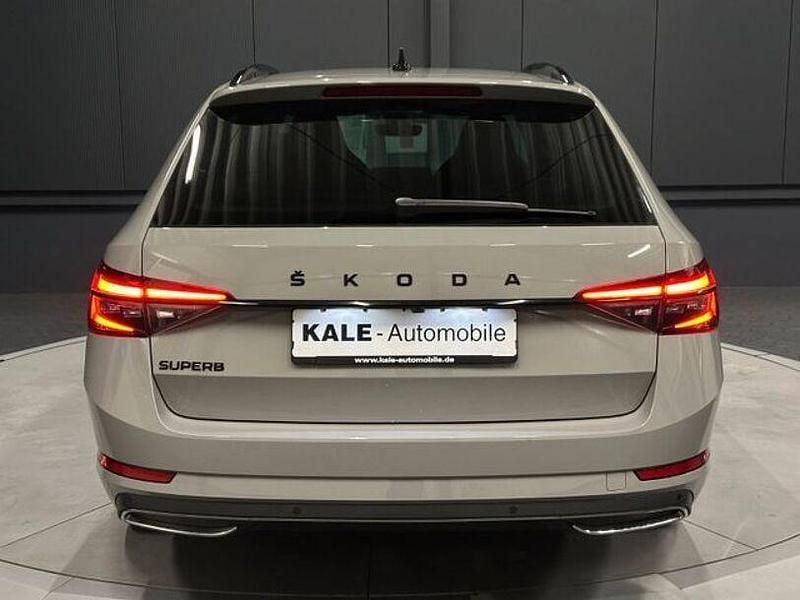 Gebraucht Skoda Superb SportLine 200 PS (147 kW) 2024 Steelgrau Kombi