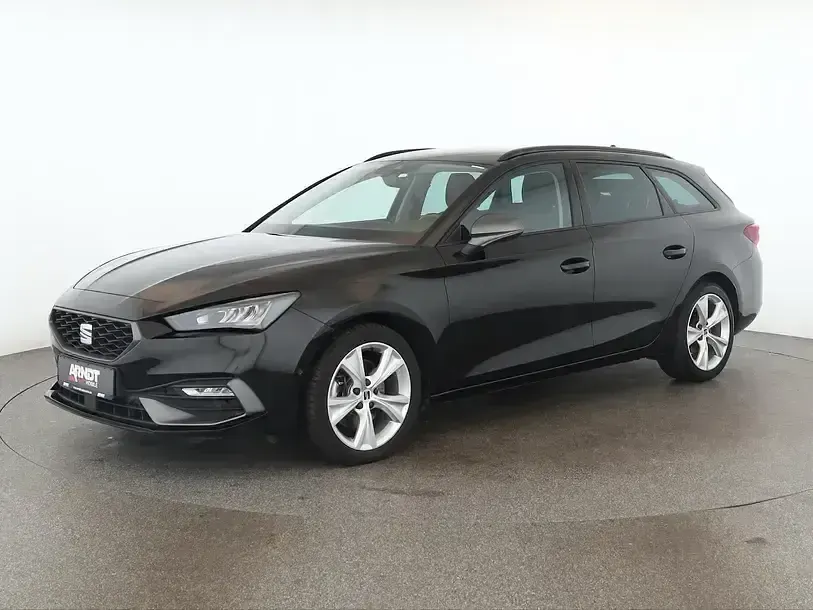 Gebraucht Seat Leon FR 150 PS (110 kW) 2024 Midnight schwarz Limousine