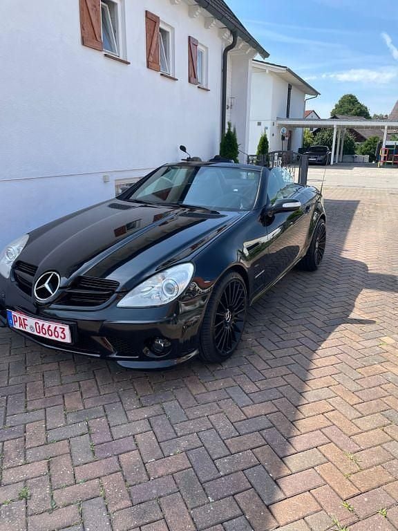 Gebraucht Mercedes SLK200 163 PS (119 kW) 2004 Schwarz Cabrio