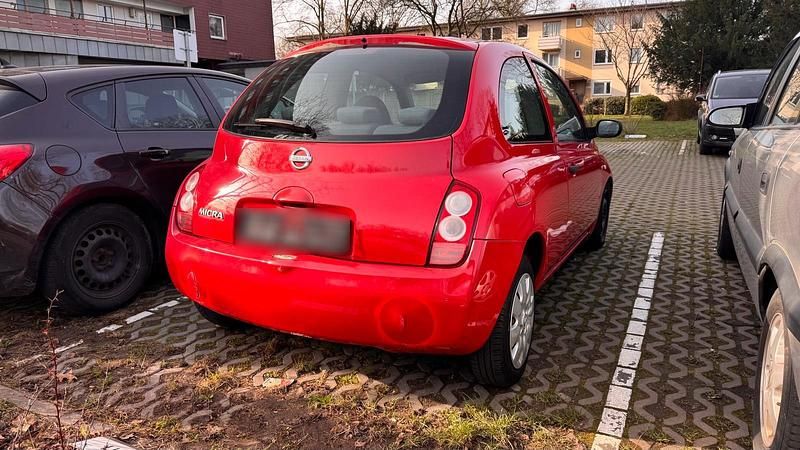 Gebraucht Nissan Micra 64 PS (47 kW) 2003 Rot Kleinwagen