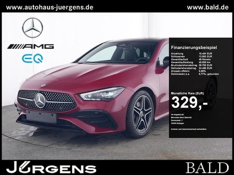 Rot manufaktur lack manufaktur patagonienrot metallic Gebraucht 2024 Mercedes CLA220 AMG Limousine | 34.780 € (Superpreis) - Bild 1/4
