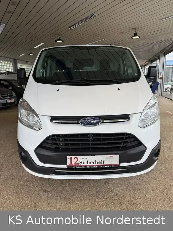 Gebraucht Ford Transit Custom Trend 131 PS (96 kW) 2018 Weiß Van / Kleinbus