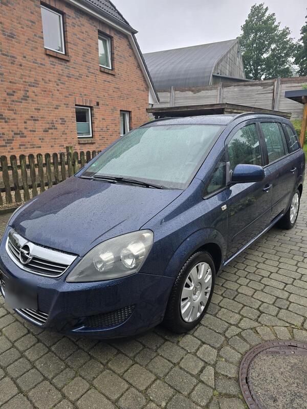 Blau Gebraucht 2012 Opel Zafira Van / Kleinbus | 4.900 € (Guter Preis) - Bild 1/4