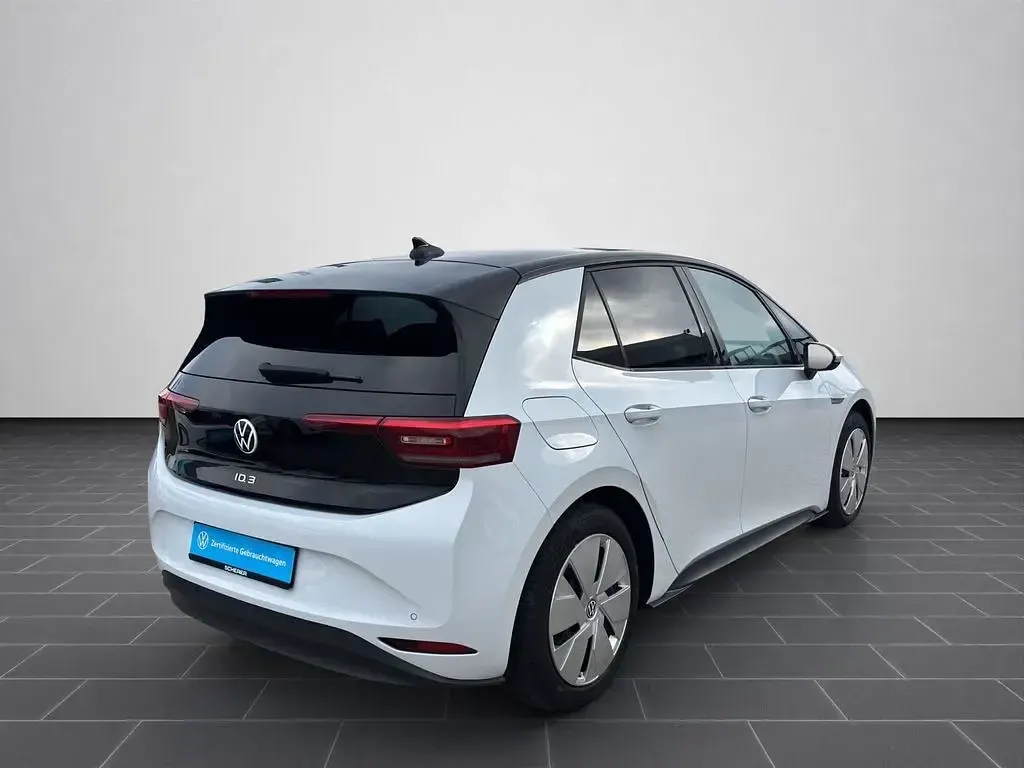 Occasion VW ID.3 Pro 150 kW (204 ch) 2021 Blanc Citadine